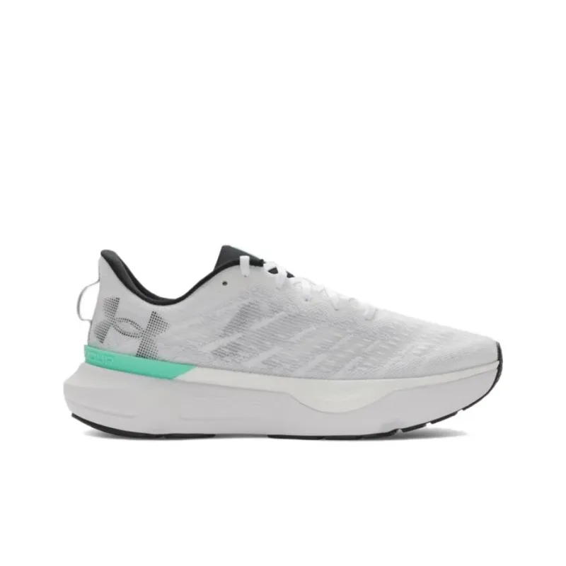 Under Armour Infinite Pro Breeze Anti Slip Wear Resistant Low Top Casual Running Shoes Men's Gray-1