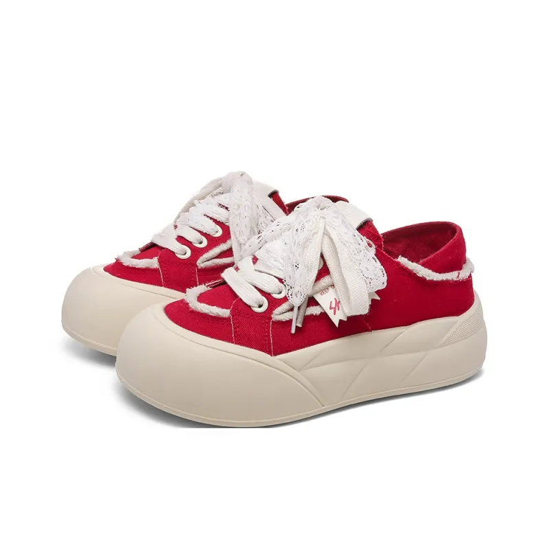 Cob Slip Resistant, Abrasion Resistant, Lightweight Low Top Skateboard Shoes Women's-25