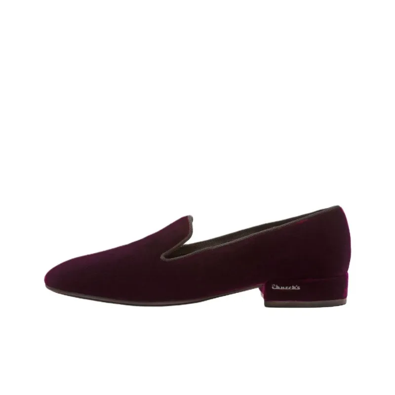 CHURCH'S Sovereign W Casual Single Shoes Women's Burgundy-0