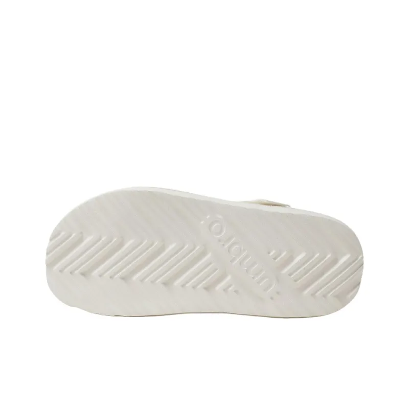 Umbro PLUSH Beach Sandals Unisex White-4