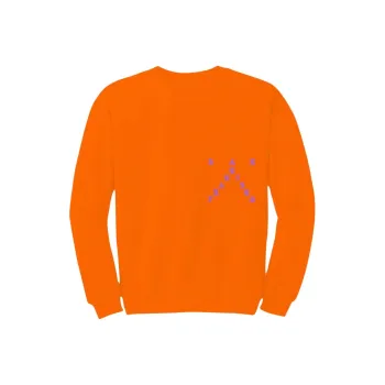 Kanye West Sweatshirt Men's Orange