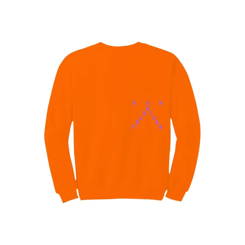 Kanye West Sweatshirt Men's Orange-0