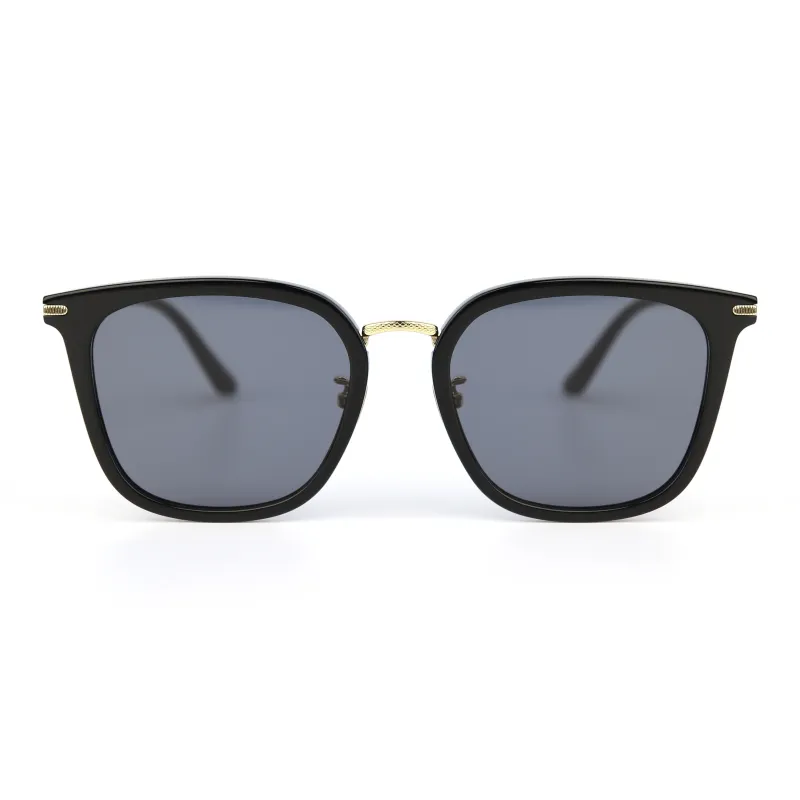 JIANGDAREN Plate Frame Square Sunglasses Unisex-9