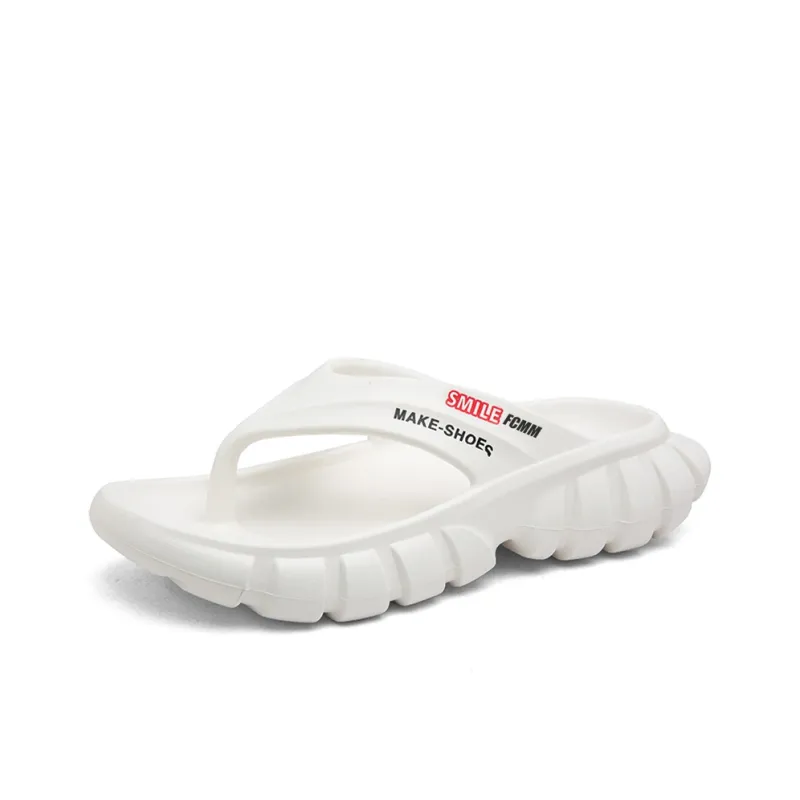 FCMM Quiet Odor Resistant Abrasion Resistant Slip Resistant Flip Flops Men's-0