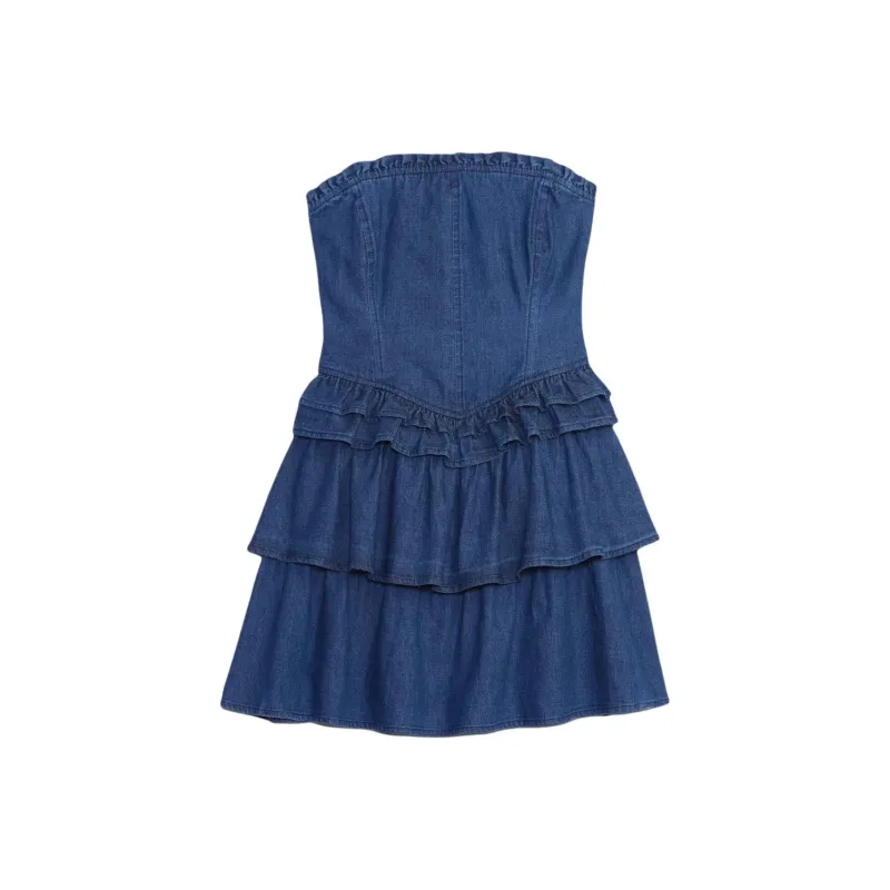 GAP x LOVESHACKFANCY Sleeveless Dress Women's Dark Blue-0