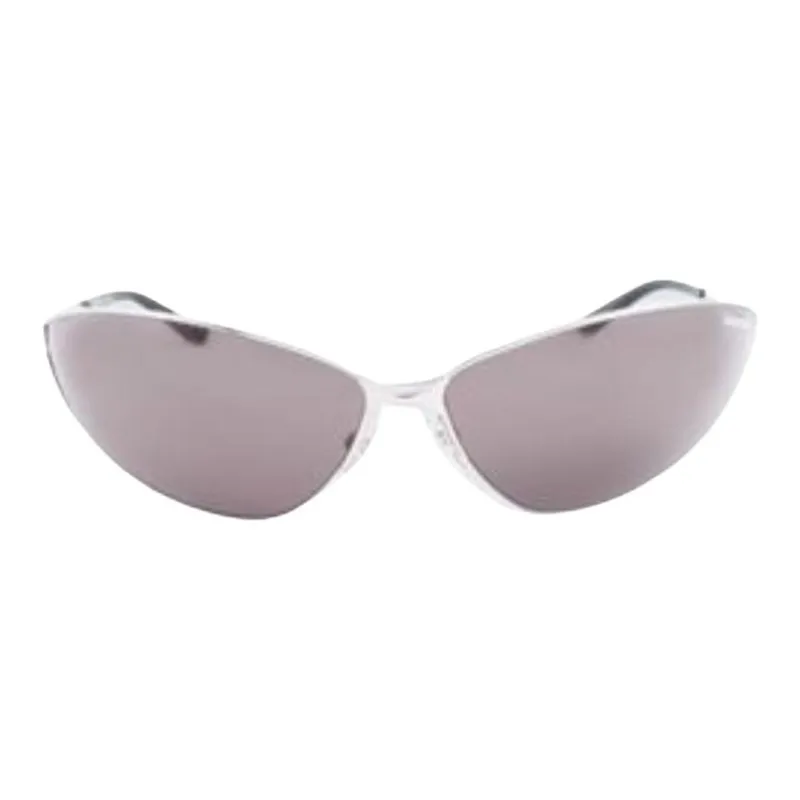 Balenciaga Metal Cat Eye Sunglasses Men's Silver-0