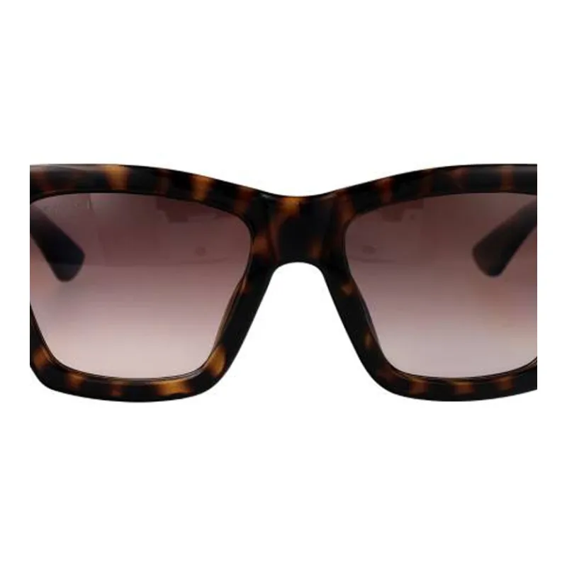 GUCCI Eyewear Square frame Tortoiseshell Sunglasses-2