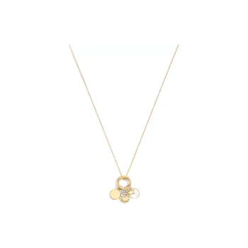 COACH Brass Plated Necklaces Women's Gold