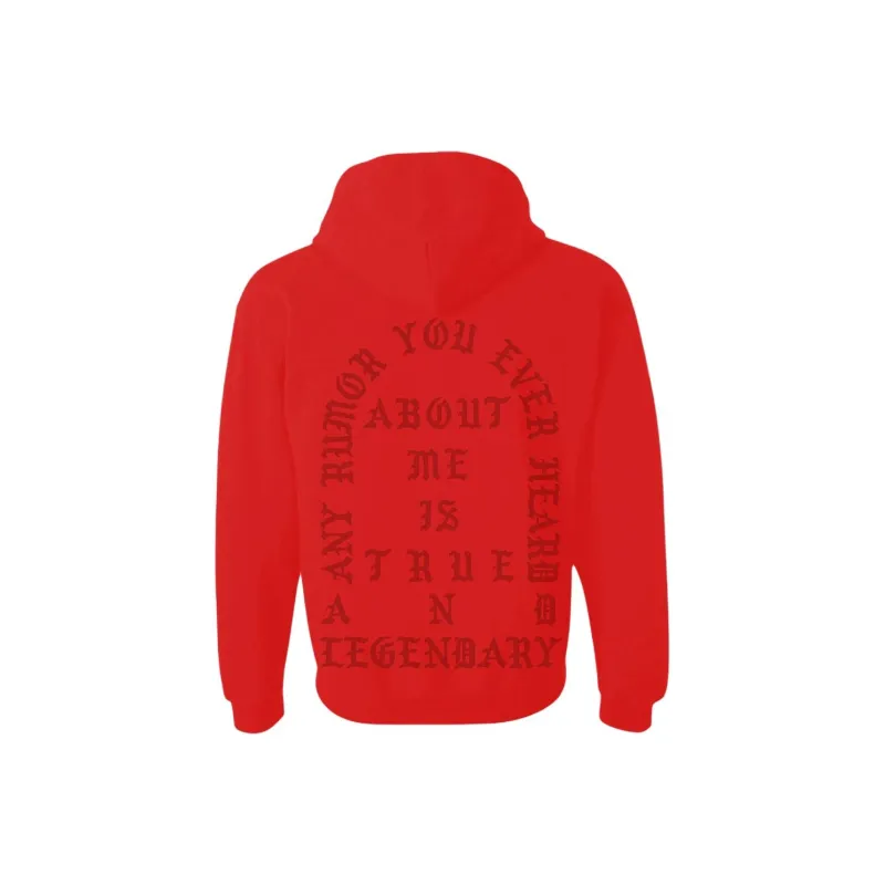 Kanye West Sweatshirt Men's Red-1