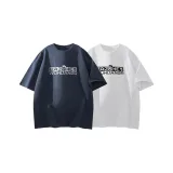 Navy Blue+White
