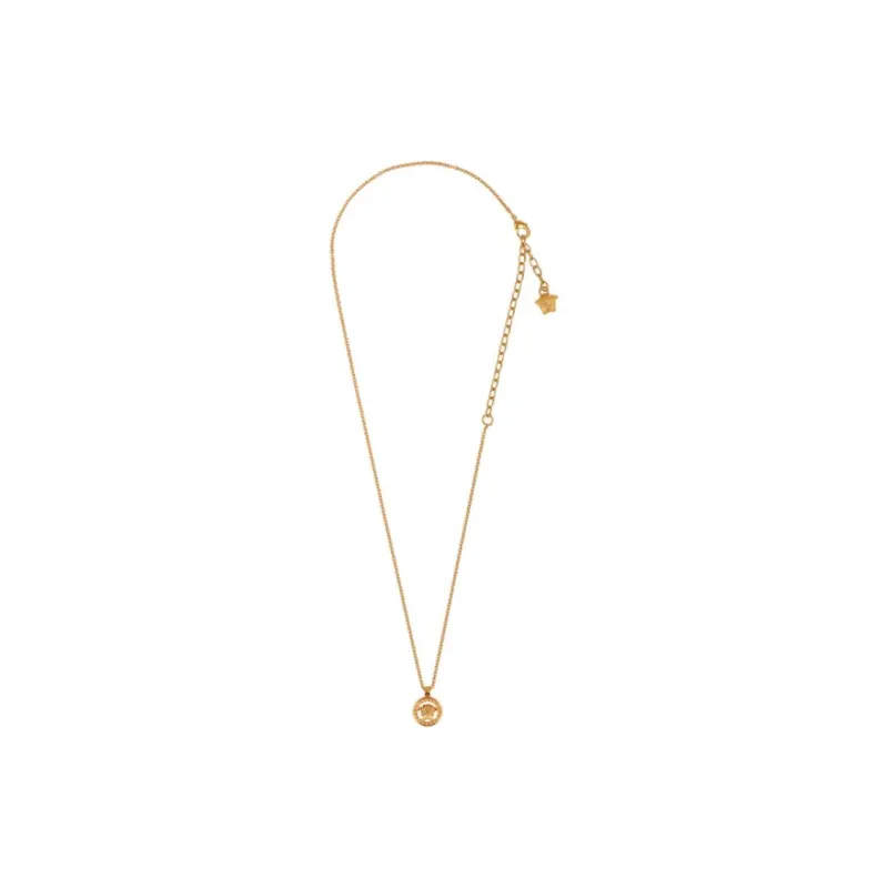 FANSIZHE Brass Necklaces Unisex Gold-1