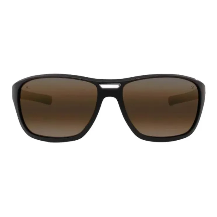 Vuarnet Metal Rubber Aviator Sunglasses Unisex Black-1