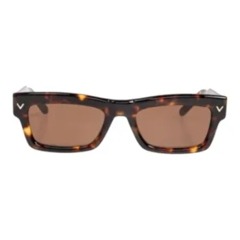 Valentino Rectangle Frame Sunglasses