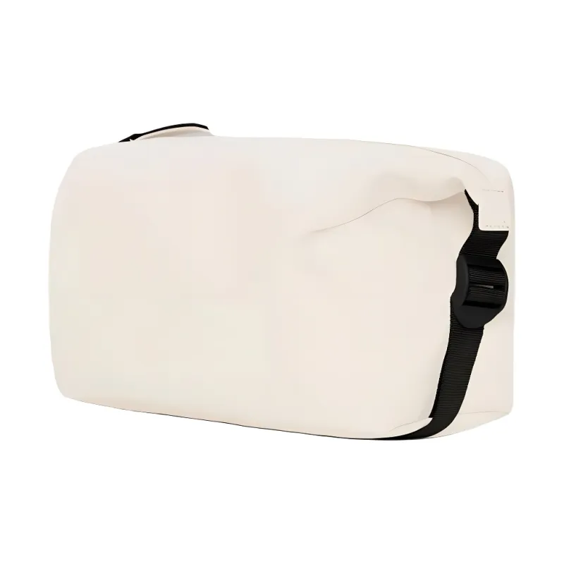 Rains PU Toiletry Bag Regular Unisex White-1