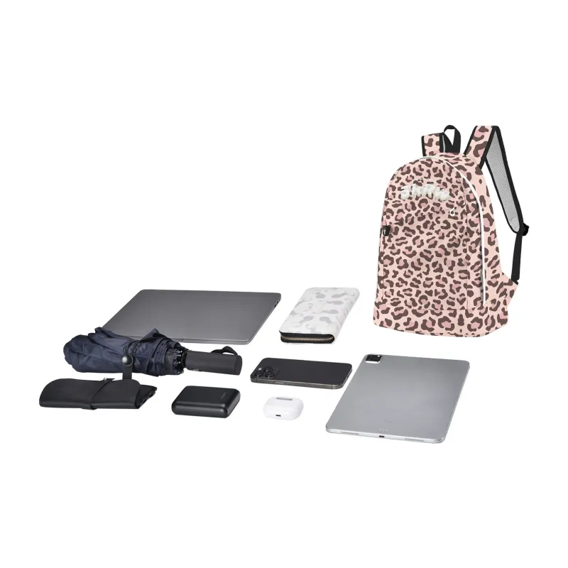 SRRW Polyester Backpack Regular Unisex Sweetheart Pink-4