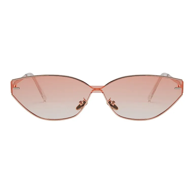 MUYKUY Metal Cat Eye Sunglasses Women's-8