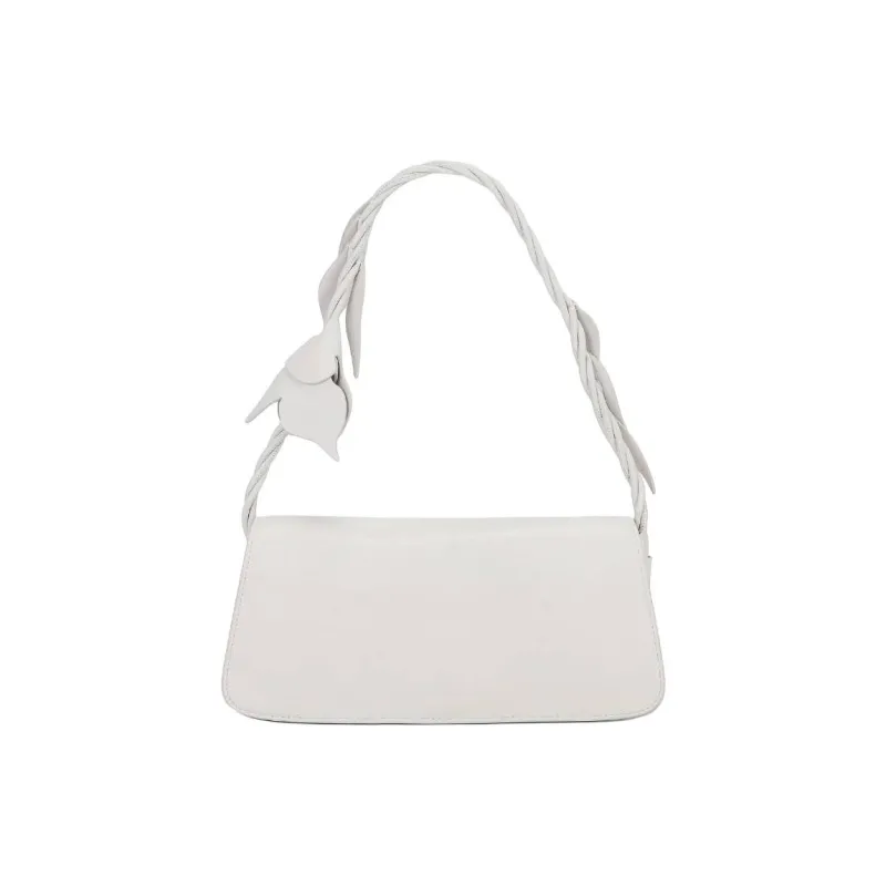 CULT GAIA Cow Leather Shoulder Bag Women's White-0