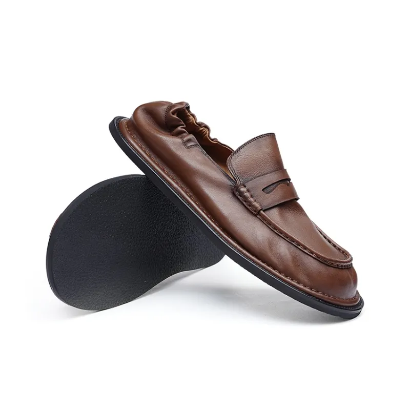 ASTON M.JAZZ Loafers Men Black Brown-11