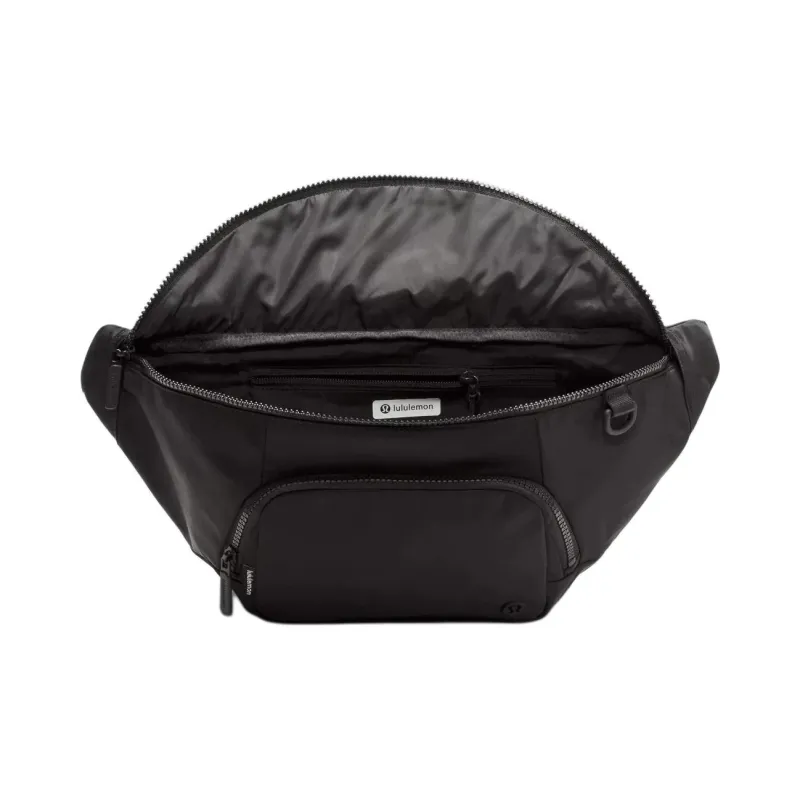 Lululemon Everywhere Nylon Sling Bag, Fanny Pack Extra Large Unisex Black-2