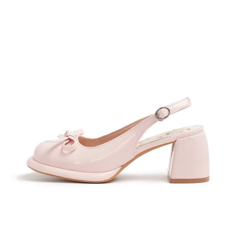 NUNZ Chunky Heel High Heels Women's-7