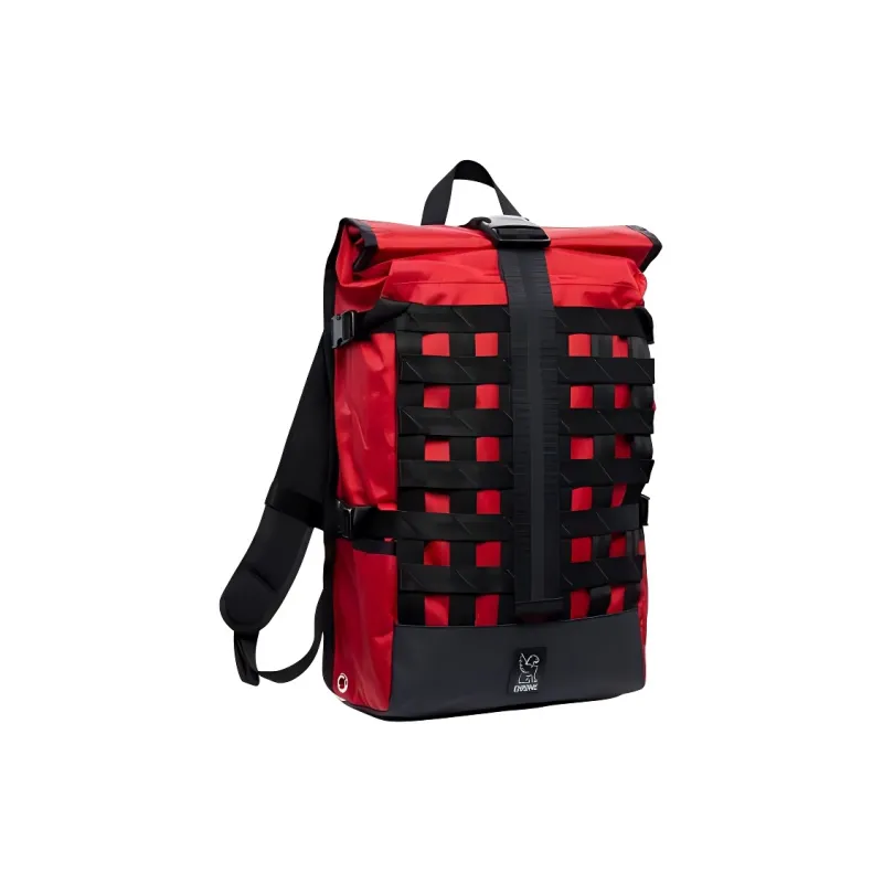 Chrome Hearts Nylon Backpack Unisex Red-1