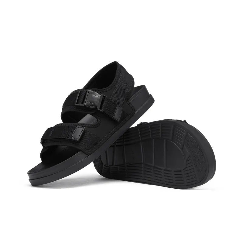 Hotwind Beach Sandals Men 01 Black 72 Black Gray-4