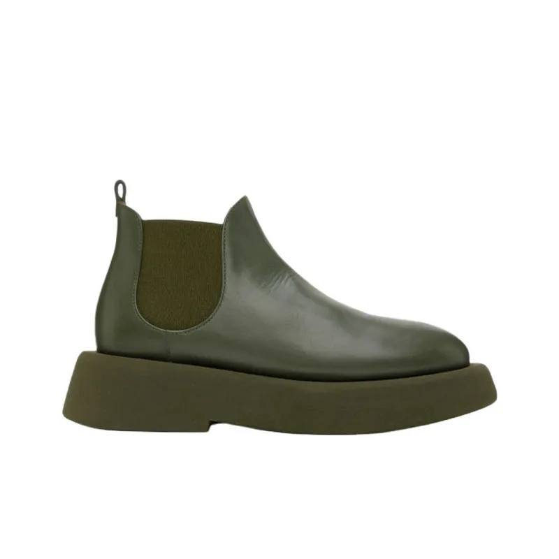 Marsèll Ankle Length Chelsea Boots Women's Green-1