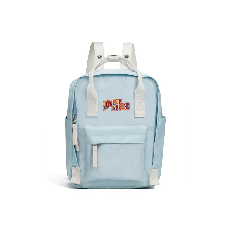 LOVERPUSS Fabric Backpack Regular Women's Glacier Blue-0