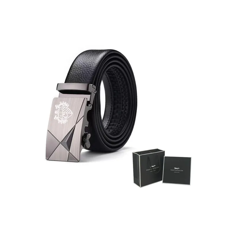 PAUL COSTELLOE Pu Leather Belts Unisex 3.5cm-5