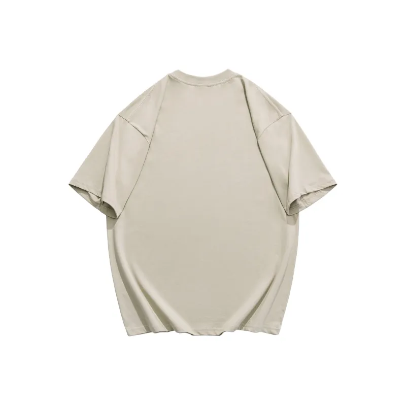WOOD SOON Trendy Ins Casual T Shirt Couple Top Unisex-9