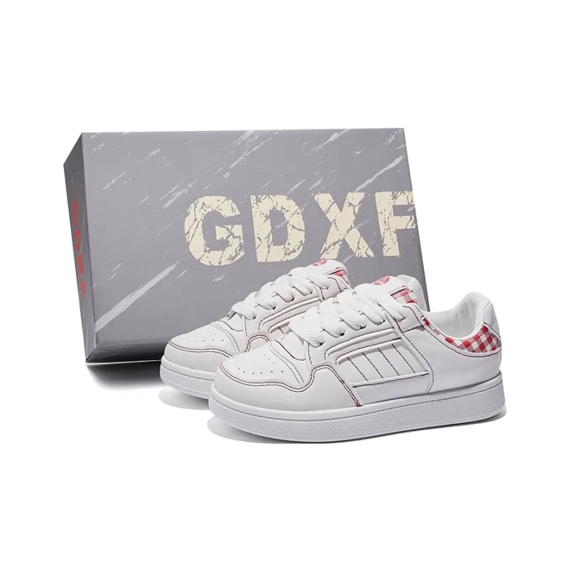 GDXF Slip Resistant Cushioning Abrasion Resistant Lightweight Breathable Low Top Skateboard Shoes Women's Box Included-10