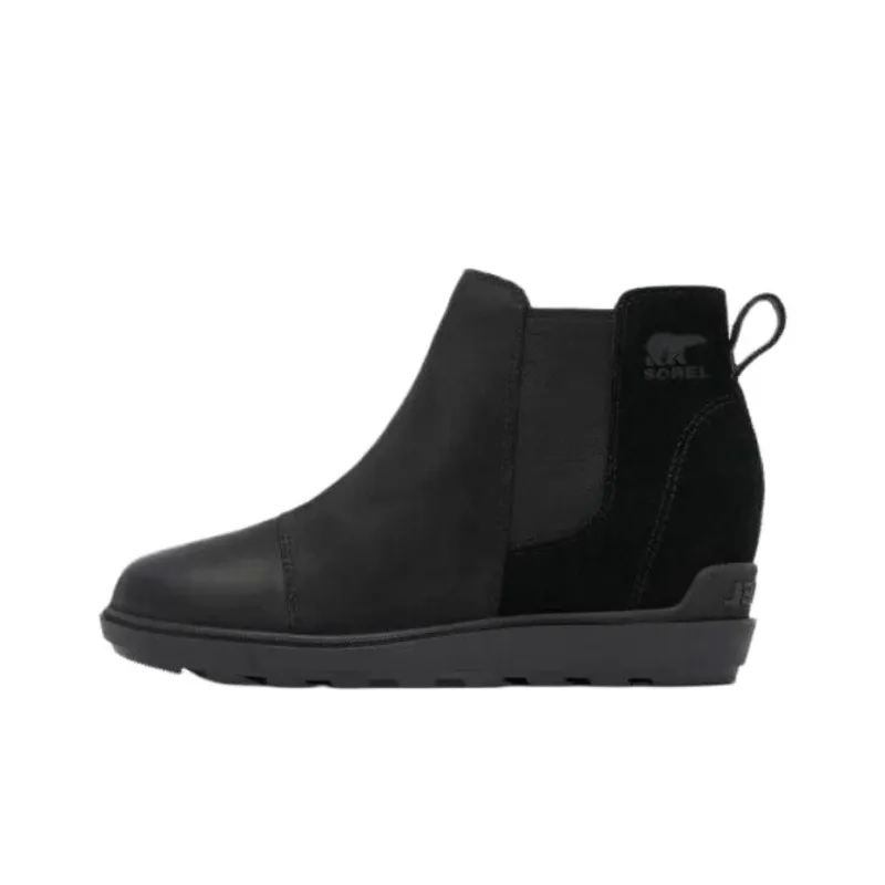 SOREL Evie II Short Chelsea Boots Women's Black-0