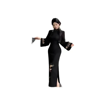 EFCR Cheongsams Women's Black
