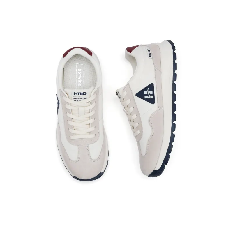 Hotwind Jogging Shoes Abrasion Resistant Slip Resistant Low Top Casual Shoes Men's-1