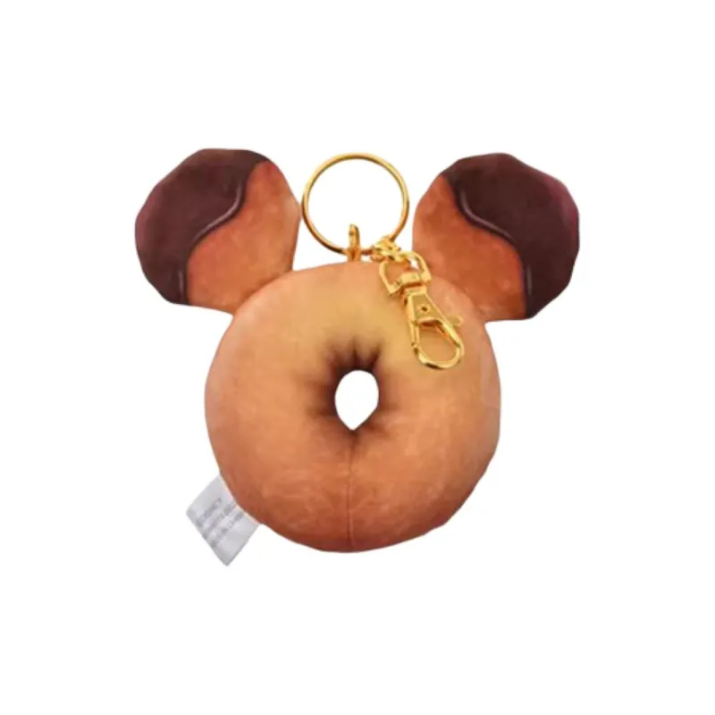 Disney Fabric Bag Charm Bag Accessory Unisex Brown & Red-1