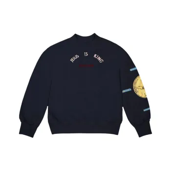 Kanye West Sweatshirt Men's Marine Blue