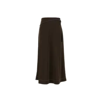 TORY BURCH Casual Long Skirt Women's Tan