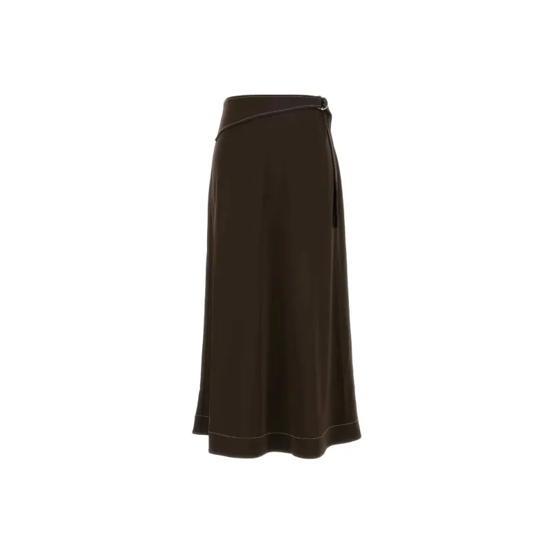 TORY BURCH Casual Long Skirt Women's Tan-0