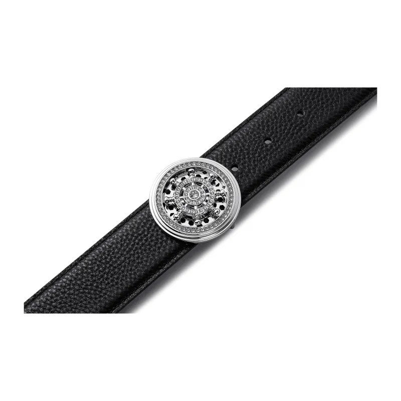 Ace Paul Cow Leather Belt Unisex Width 3.8cm-5