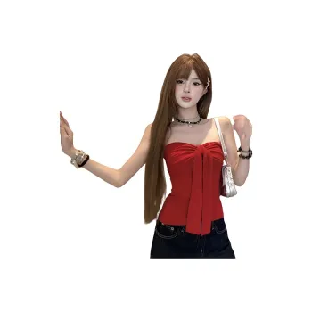 Aimilian Strapless Tops Women's