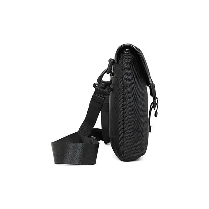 BEN SHERMAN Oxford Messenger Bag, Shoulder Bag Unisex Black-3