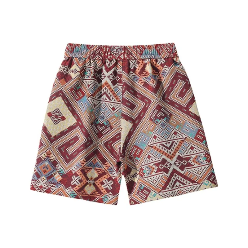 LSVE Casual Shorts Women's Red-1