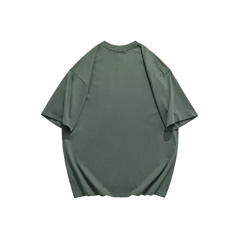 WOOD SOON Trendy Ins Casual T Shirt Couple Top Unisex-6