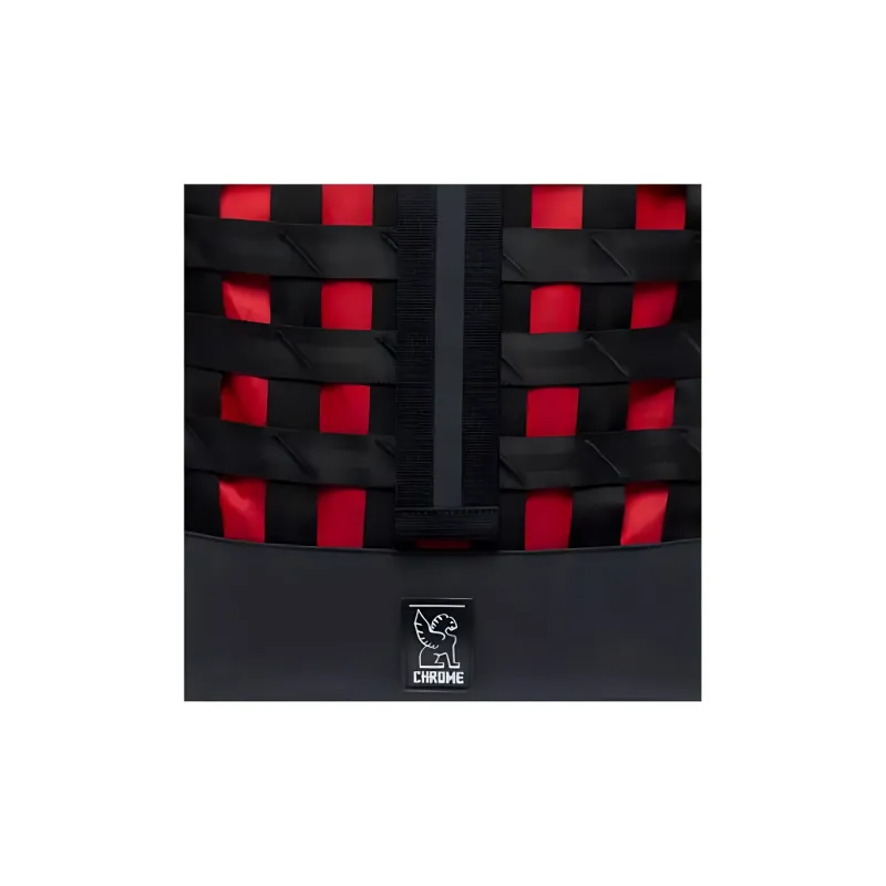Chrome Hearts Nylon Backpack Unisex Red-3