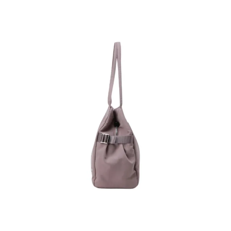 DESCENTE Nylon Handbag, Shoulder Bag Large Size Women's Pink Purple-2