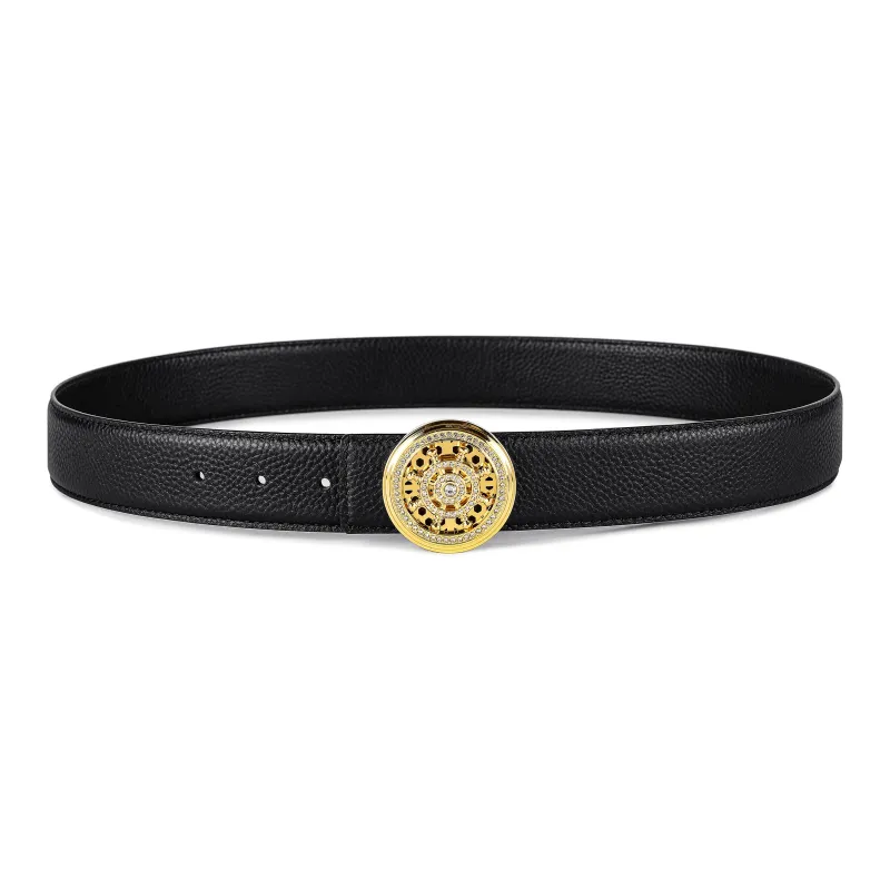 Ace Paul Cow Leather Belt Unisex Width 3.8cm-15