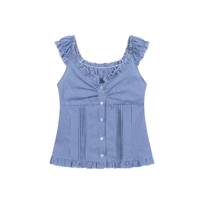 1ESS LA MODE T Shirt Women's Blue-0