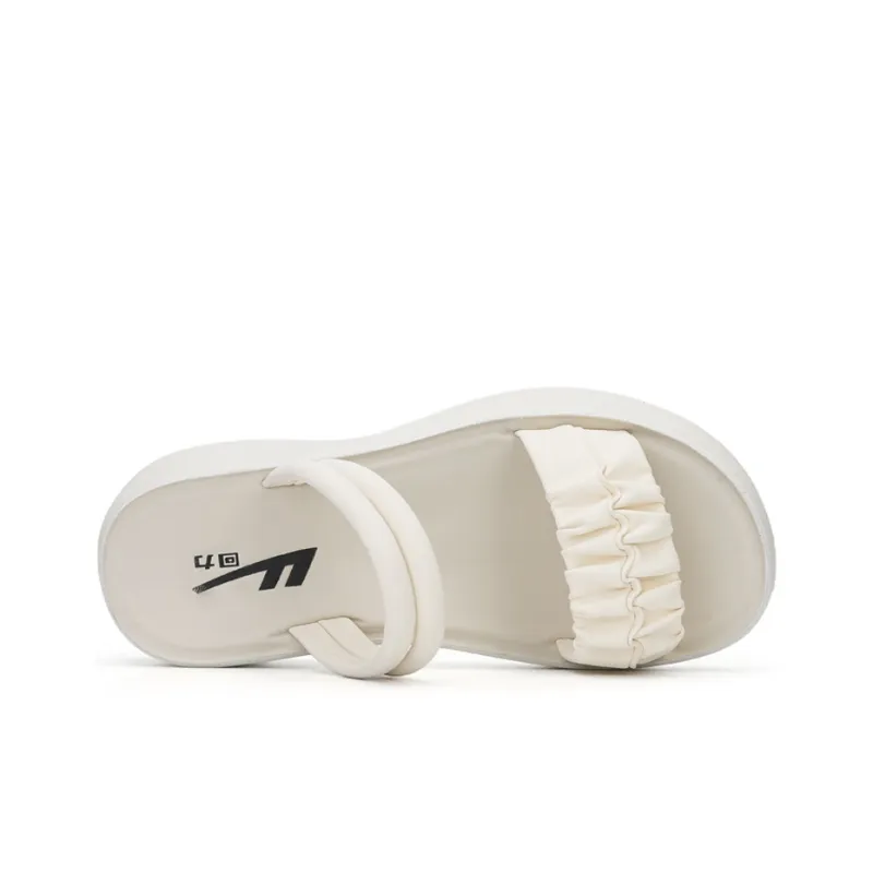 Warrior One Strap Sandals 3cm Women's Beige-2