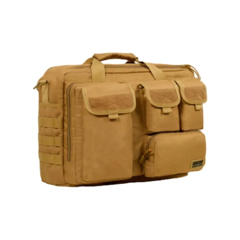 Seibertron Polyester Handbag Men's Black, Brown-3