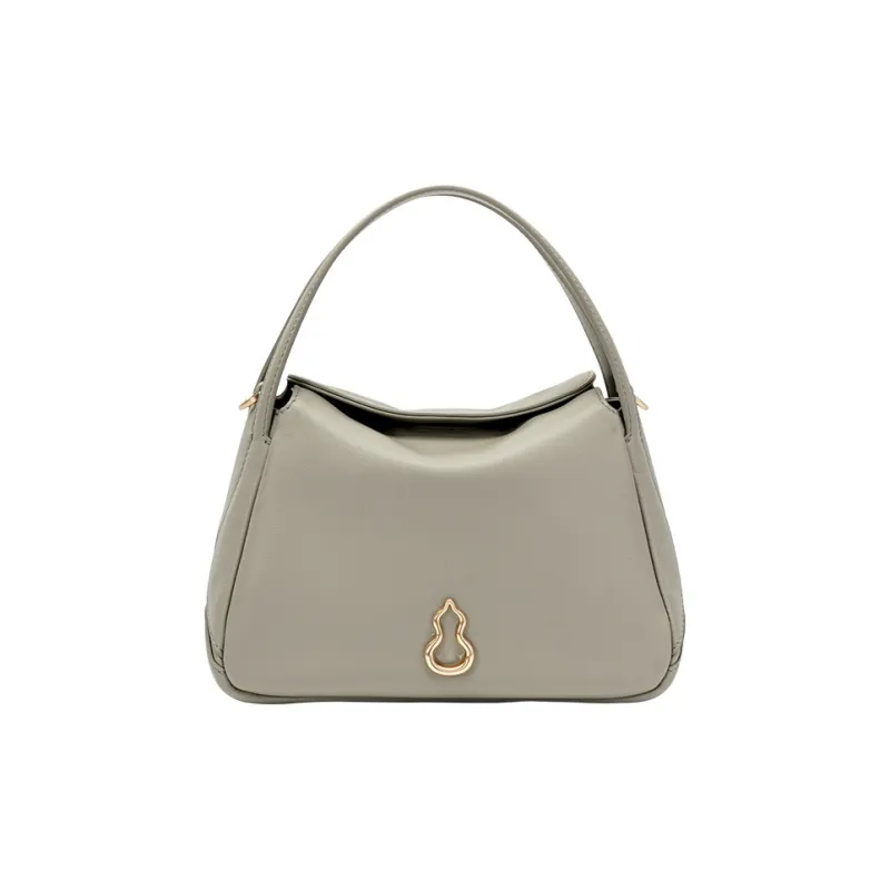 BAMPO Top Grain Cow Leather Shoulder Bag, Crossbody Bag, Handbag Regular Women's Multicolor-3